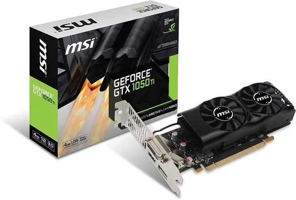 MSI GeForce GTX 1050 Ti HP/LP 4GB HDMI DisplayPort