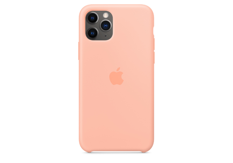Oryginalne Silikonowe Etui do APPLE IPHONE 11 PRO Grapefruit