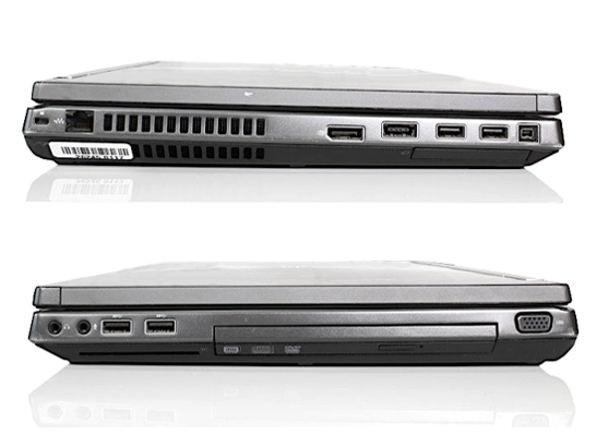 HP 8560W i5-2520M 8GB 120GB SSD FHD 1000M WIN 10 HOME